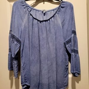 Jean Blouse, Size Large, Excellent condition